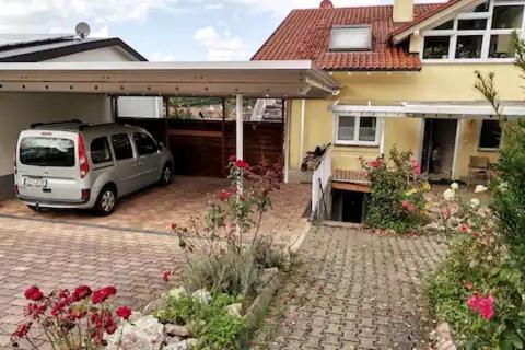 Schoene Ferienwohnung Mit Terrasse Malterdingen Esterno foto